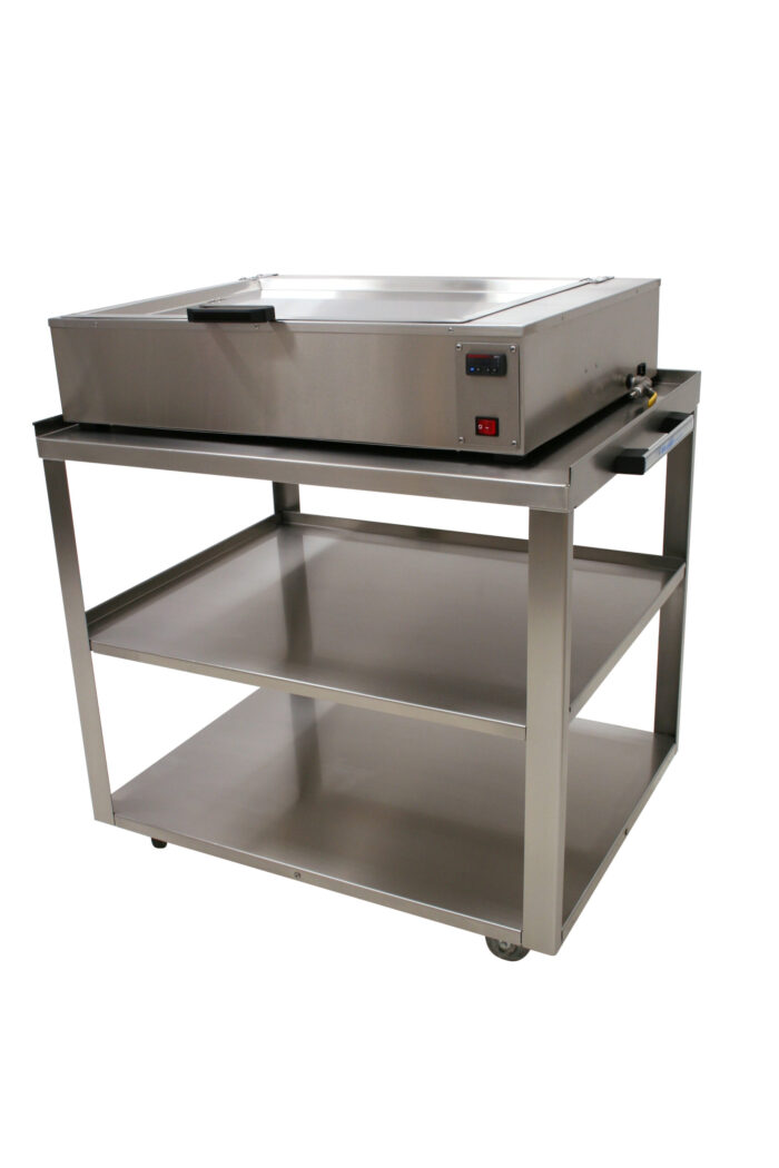 SP-1600-D Water Bath Pan with Digital Controls on a Cart