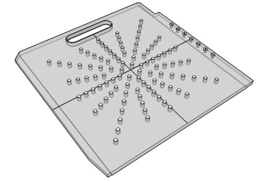 Star-Pattern Elekta Beam Block Tray